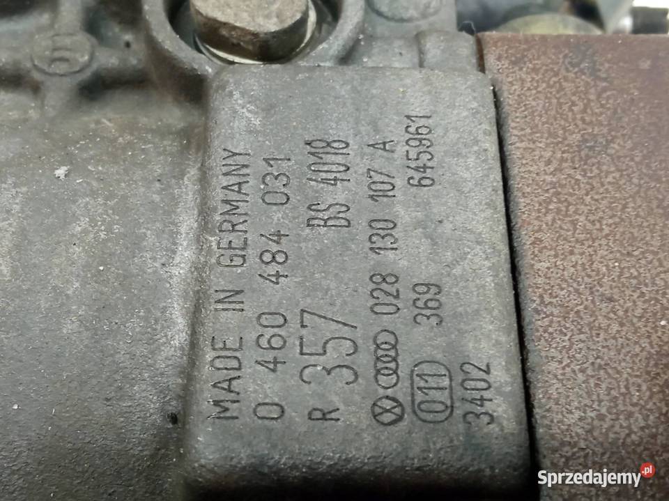 POMPA WTRYSKOWA 0460484031 028130107A 19 D VW Rok produkcji 1993 sprzedam