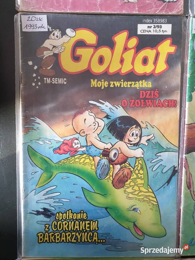 Goliat zestaw 9 komiksów wydawnictwo TMSemic Gdynia sprzedam