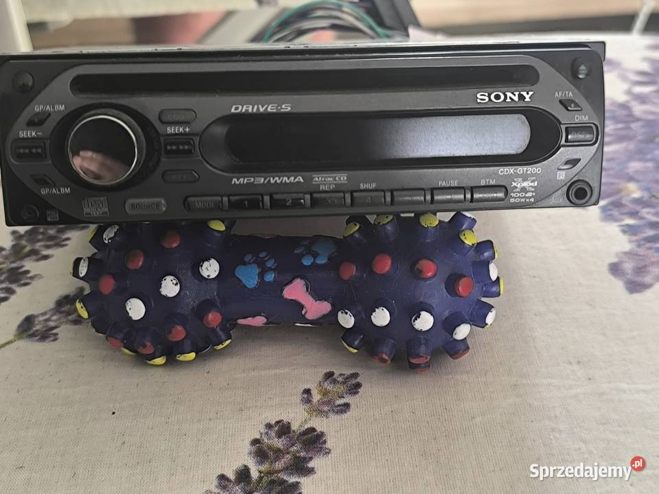 Radioodtwarzacz samochodowy Sony CDXGT200 dolnośląskie Kłodzko