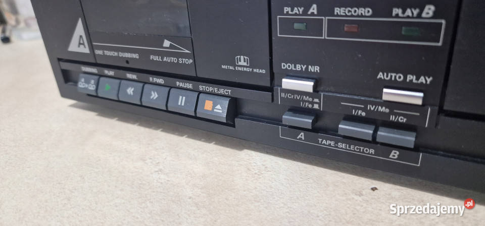 Magnetofon Stereo Cassette Deck Grundig CCF4300 Międzychód