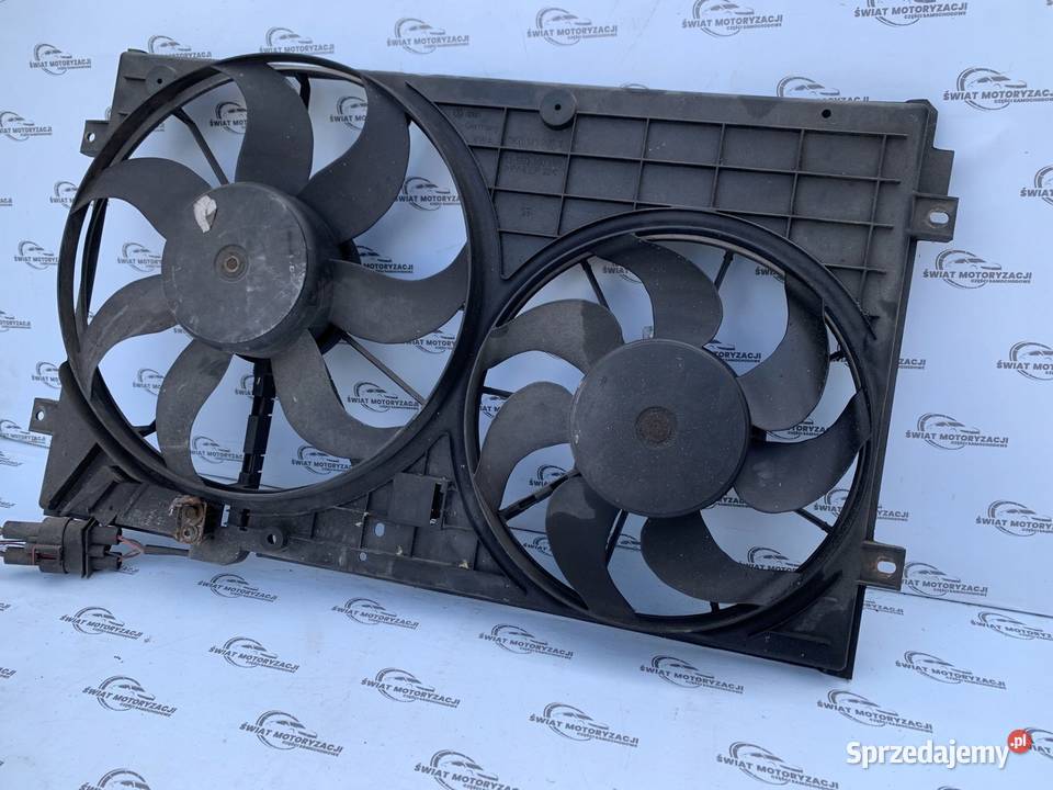 AUDI A3 SPORTBACK I 8PA 09r wentylator chłodnicy Motoryzacja Kielce