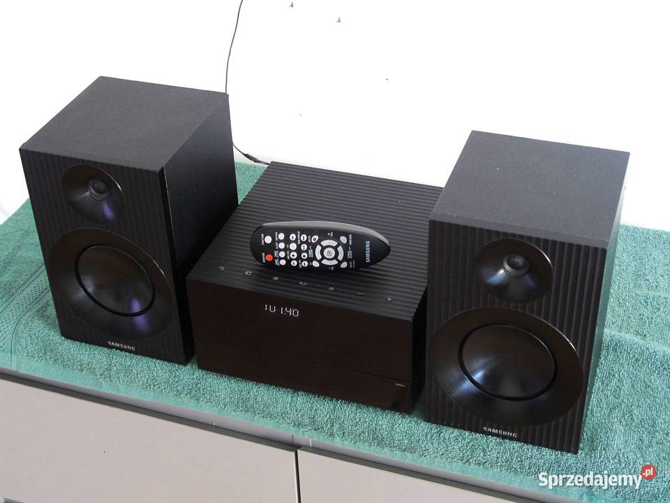 Wieża Samsung pilot USB mp3 BT CD RDS AUX kol podkarpackie Jasło