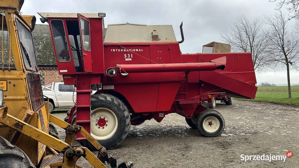 Kombajn ihc 531 Wola Lipieniecka Mała