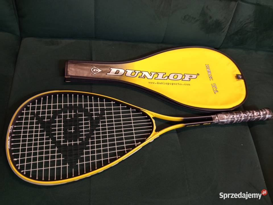 Rakieta do squasha Dunlop TI czarnożółtym NOWA Warszawa