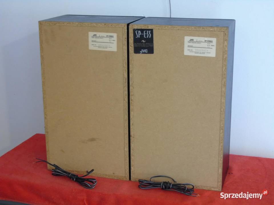 Kolumny stereo JVC SPE35 Belgia 2x 80 wat 8 ohm sprzedam