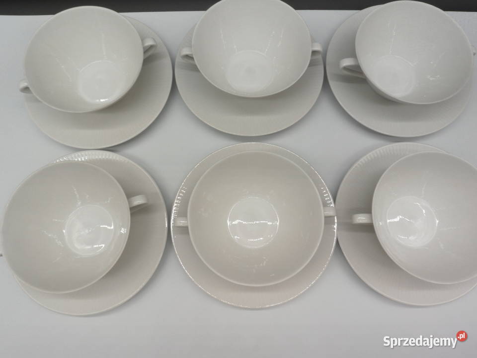 Porcelanowe bulionówki SELTMANN WEIDEN 6 Raszków