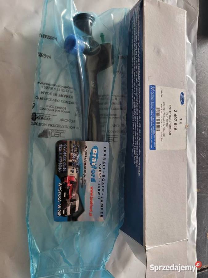 Wtryskiwacz Ford Mondeo E1GQ9F593AA E1GQ9F593AB Radom