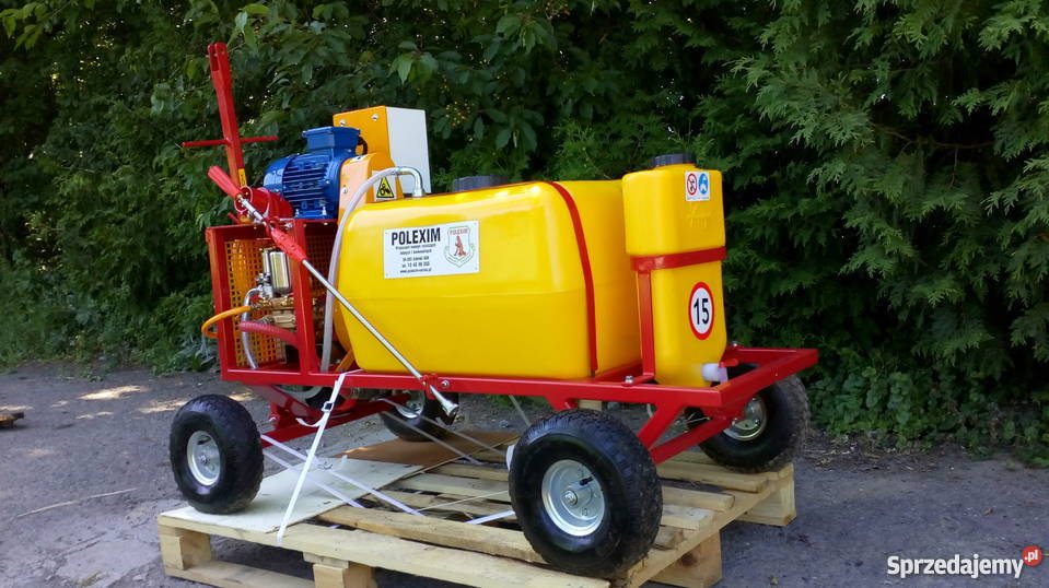 Opryskiwacz elektryczny myjka 400V 100L 22 kW Opryskiwacze Izdebki