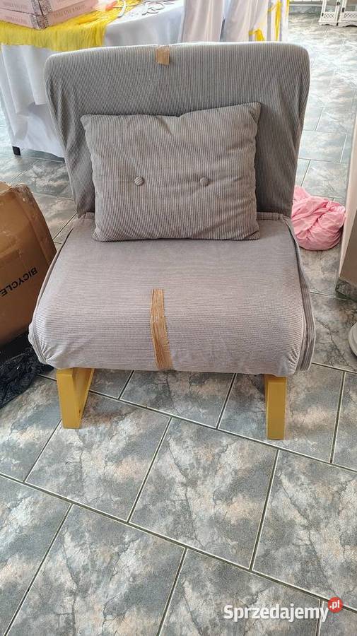 Sofa Fotel leżanka łóżko wielofunkcyjne z 72cm