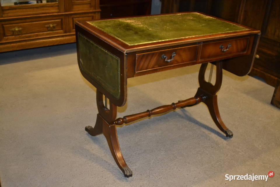 biurko angielskie z harfami Będzin