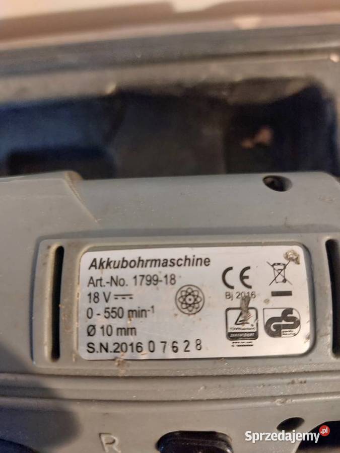 Wiertarko wkrętarka Mannesmann Bruder Wiertarki i wkrętarki Zagrodno sprzedam