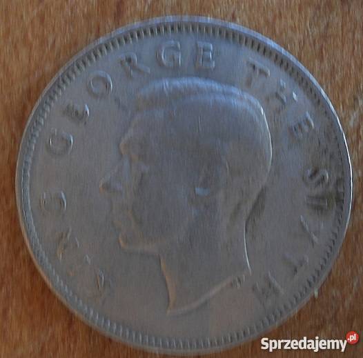 NOWA ZELANDIAONE FLORIN1948 r PTAK KIWIGEORGE Legionowo
