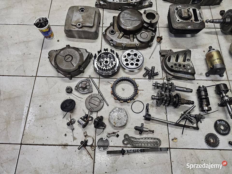 Hyosung XRX 125 silnik części RX 125 kapa Silniki Jelenia Góra sprzedam