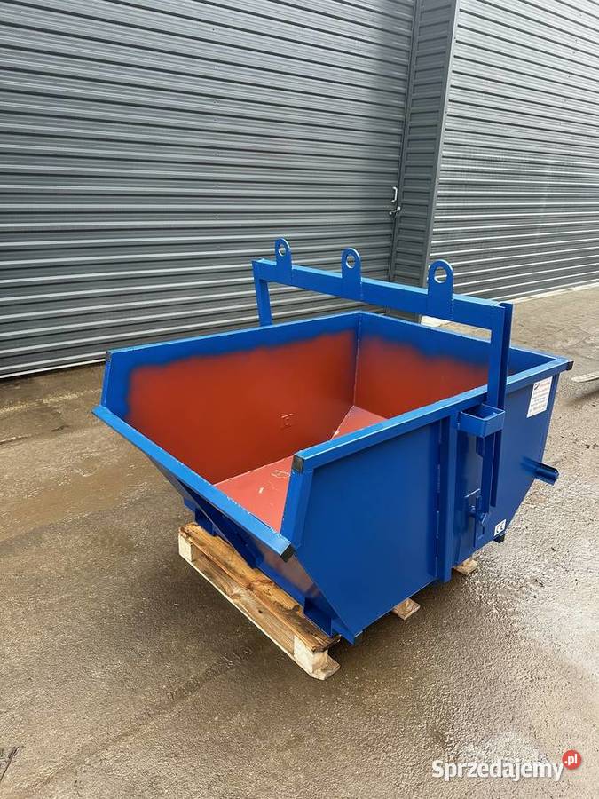 Kontener samowyładowczy na dźwig mulda do betonu łódzkie Niedrzew Pierwszy sprzedam