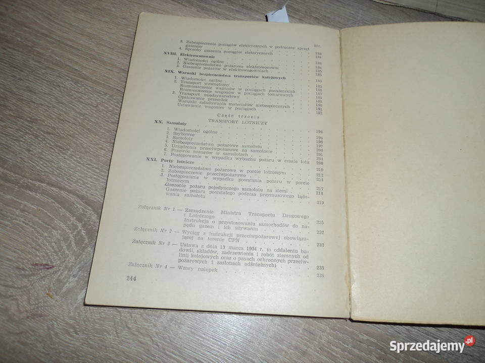PRL Ochrona przeciwpożarowa transportu 1959 małopolskie Nowy Sącz