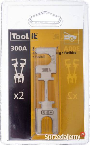 Zestaw bezpieczników 300A L82 mm Gys 054561GYS Osprzęt do spawarek Kamionna