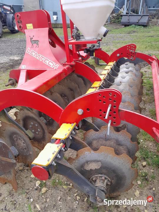 Lemtech agregat talerzowy nieuszkodzony łódzkie Bęczkowice