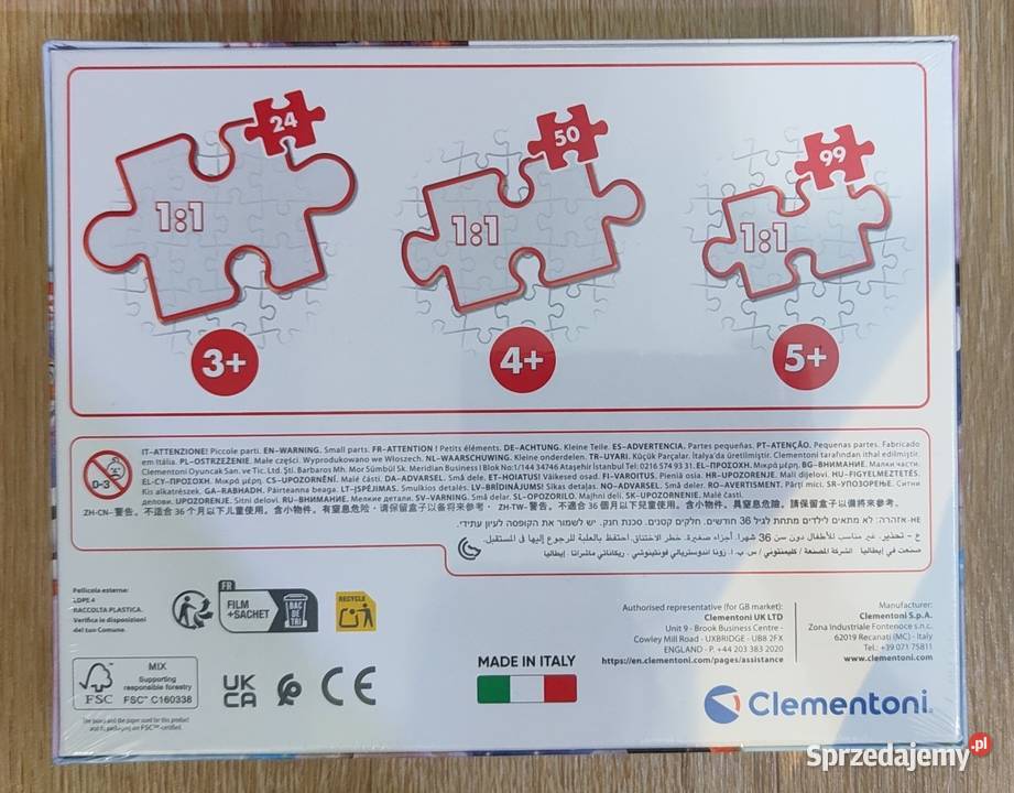 Puzzle Disney Frozen Clementoni 24 elementy 3 Warszawa