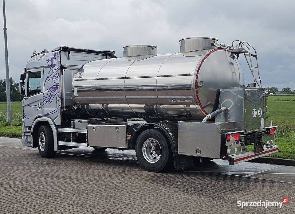 Cysterna do mleka wody pitnej Scania Biała Podlaska