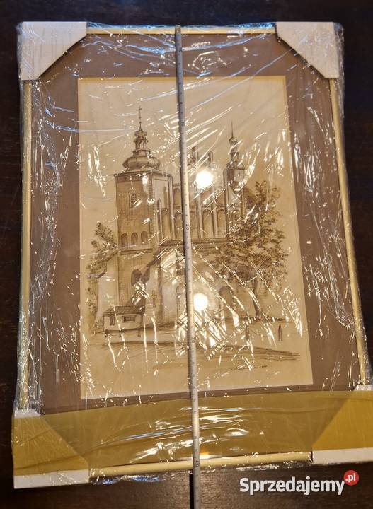 Stary OBRAZ RYSUNEK Tigran Khachmanian lubelskie Lublin