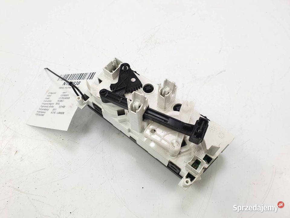 PANEL KLIMATYZACJI CITROEN C3 PICASSO 69947013 kujawsko-pomorskie