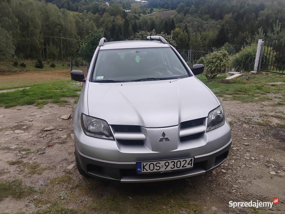 Mitsubishi Outlander 1 uszkodzony Grybów sprzedam