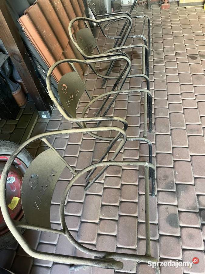 Krzesełka ogrodowe metalowe Ożarów Mazowiecki sprzedam