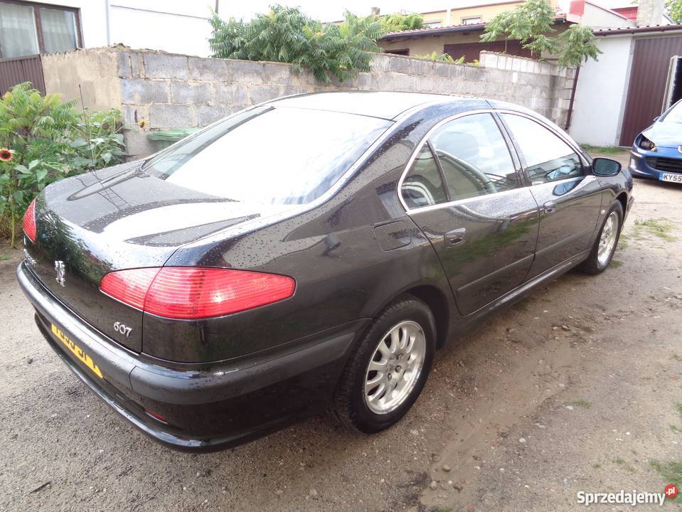 Peugeot 607 20 Hdi110 na części Anglik wielkopolskie Margonin sprzedam