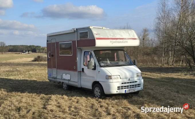 Kamper Alkowa Frankia Fiat Ducato 25D Warszawa