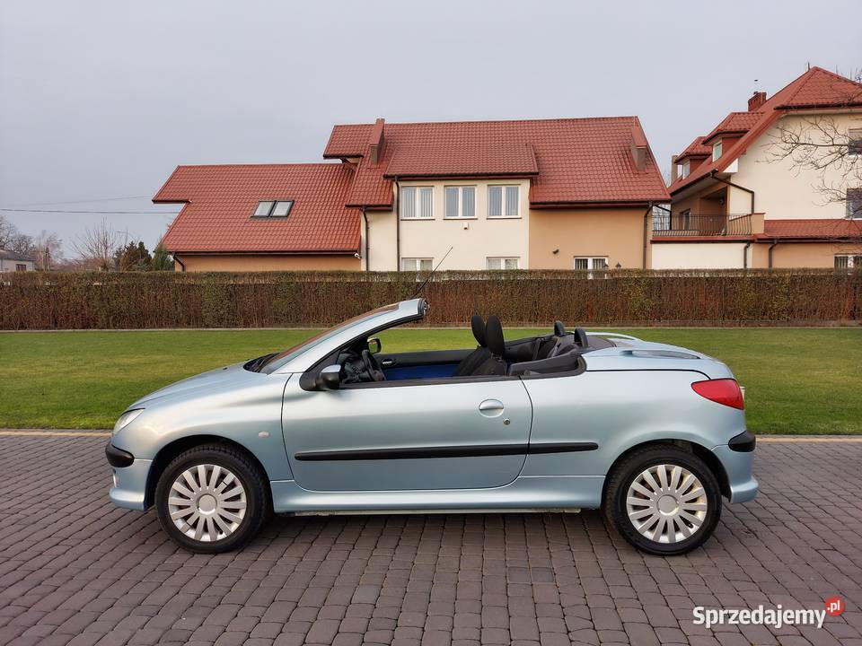 Peugeot 206 CC niski przebieg FV23 komputer pokładowy Glinojeck