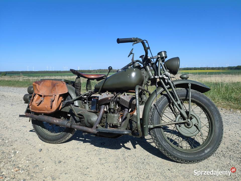 Indian 741B Scout Wczesny model z 1942 r SPRAWNY