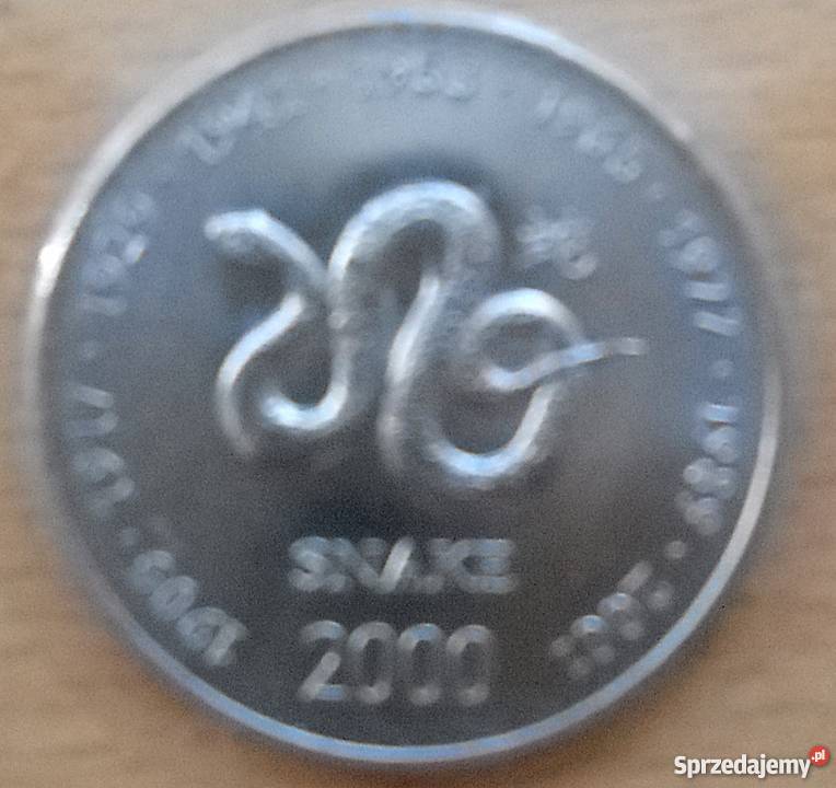 SOMALIA10 SCHILLING2000 r WĄŻ Legionowo