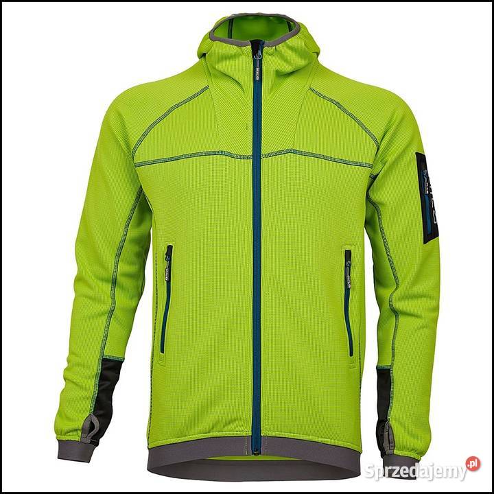 Kurtka męska HEYOO MILO polar Nanoqpile S Każdy szary/srebrny Odzież sportowa mazowieckie Warszawa