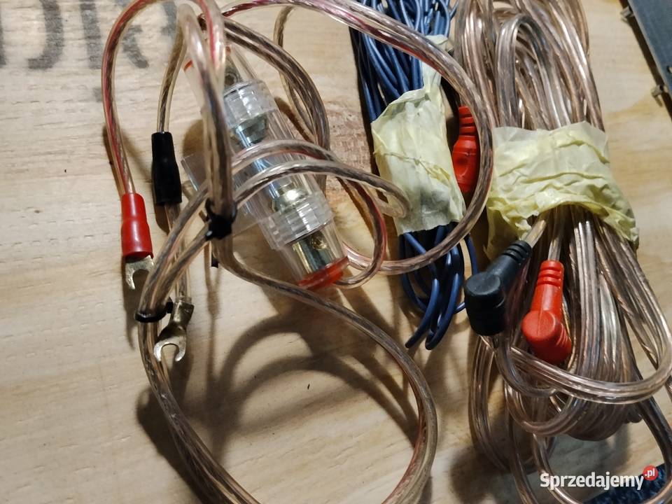 Wzmacniacz samochodowy RTO z głośnikami sprzedam