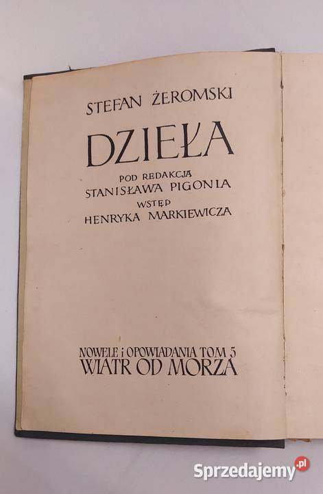 DZIEŁA Stefan Żeromski TOM 5