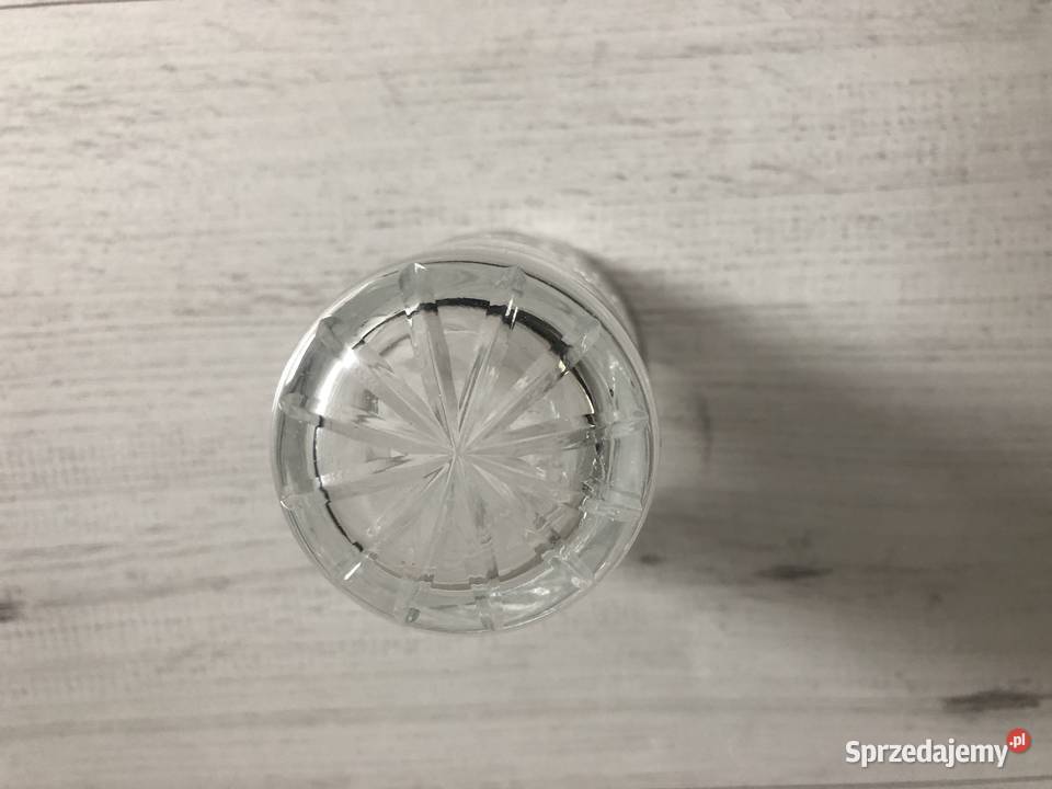Szklanki kryształowe 2 sztuk PRL kryształ