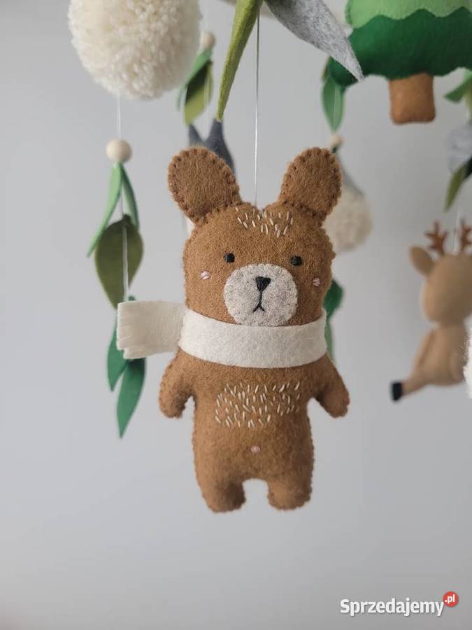 Karuzela do łóżeczka leśne zwierzątka Częstochowa