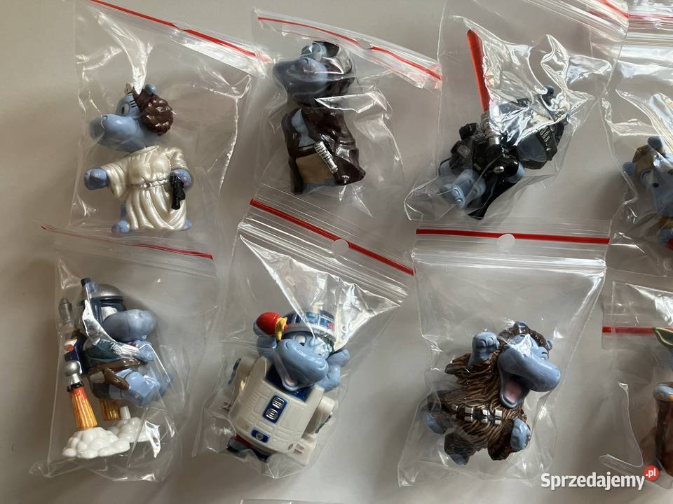 Hippo Star Wars Figurki Kinder Niespodzianka małopolskie Kraków sprzedam