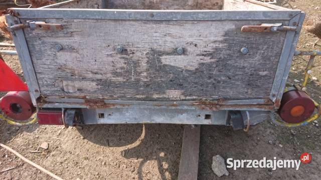 Przyczepka samochodowa dokumenty śląskie Kroczyce