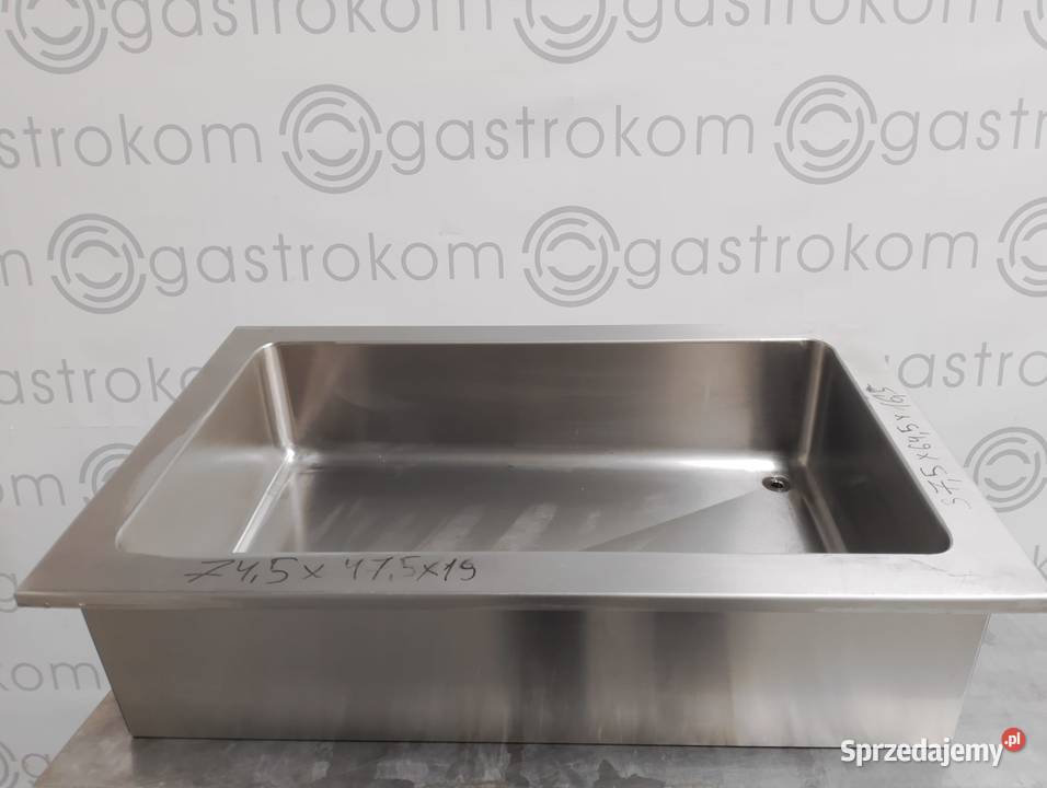 WANNA NEUTRALNA Z ODPŁYWEM 745X475X19 Gastronomia dolnośląskie Wrocław