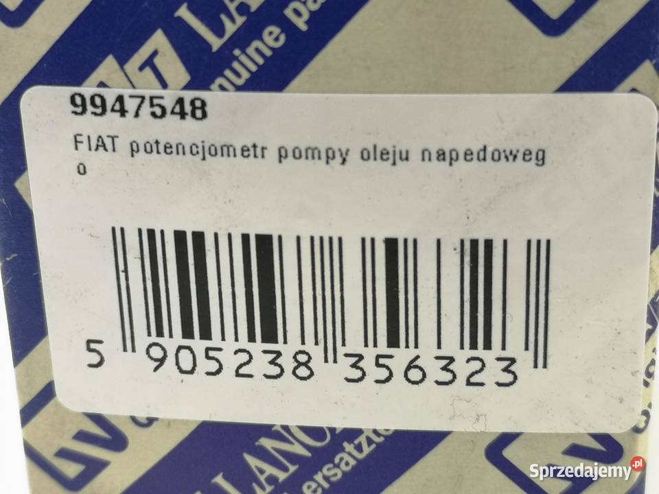 POTENCJOMETR POMPY WTRYSKOWEJ FIAT BRAVO BRAVA