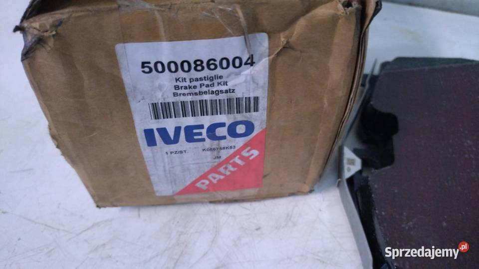 KLOCKI HAMULCOWE IVECO EUROCARGO IIII 500086004 śląskie