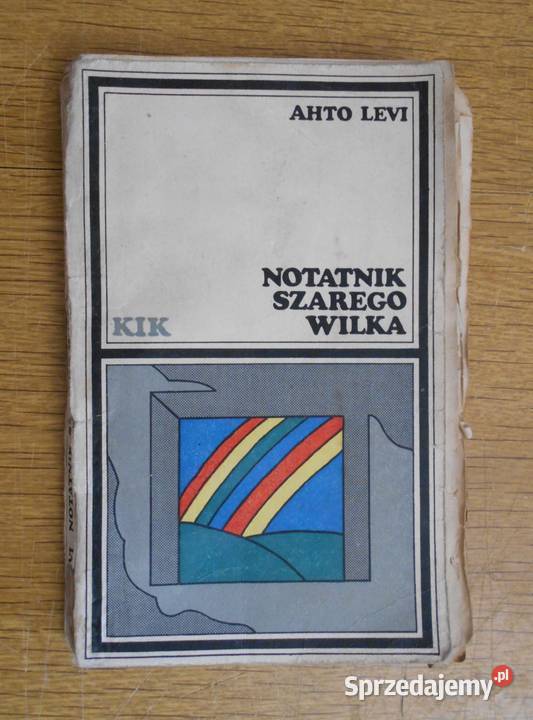 Ahto Levi Notatnik szarego wilka Parczew sprzedam