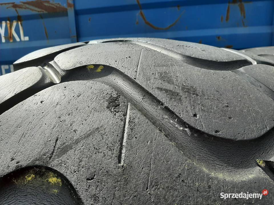 2x Opona używana przemysłowa 265R25 MICHELIN Zaścianki sprzedam