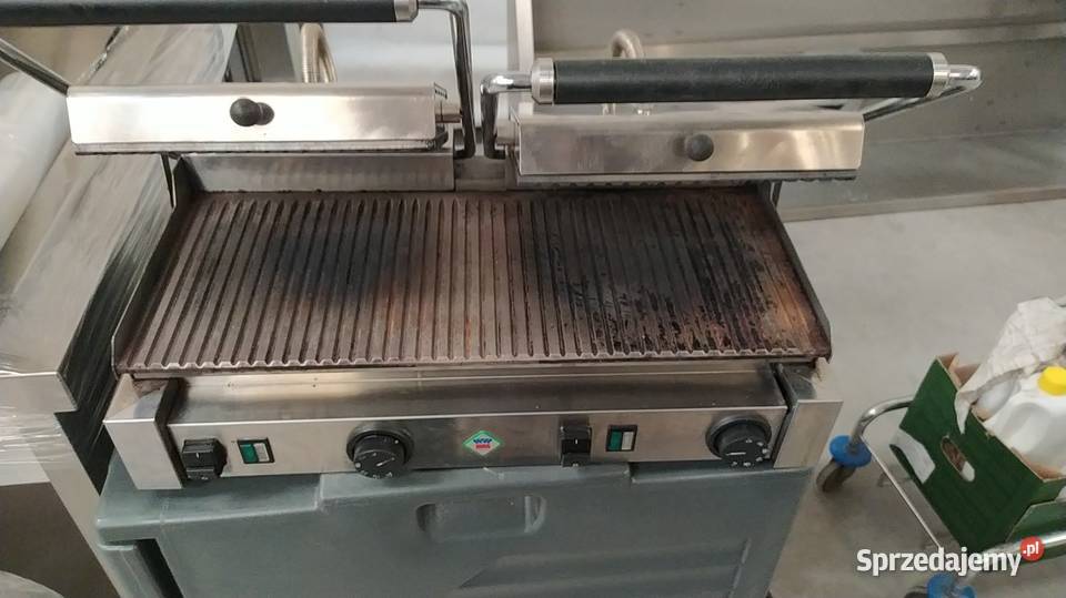 Kontakt grill podwójny ryflowany RedFox PD2020R Wrocław
