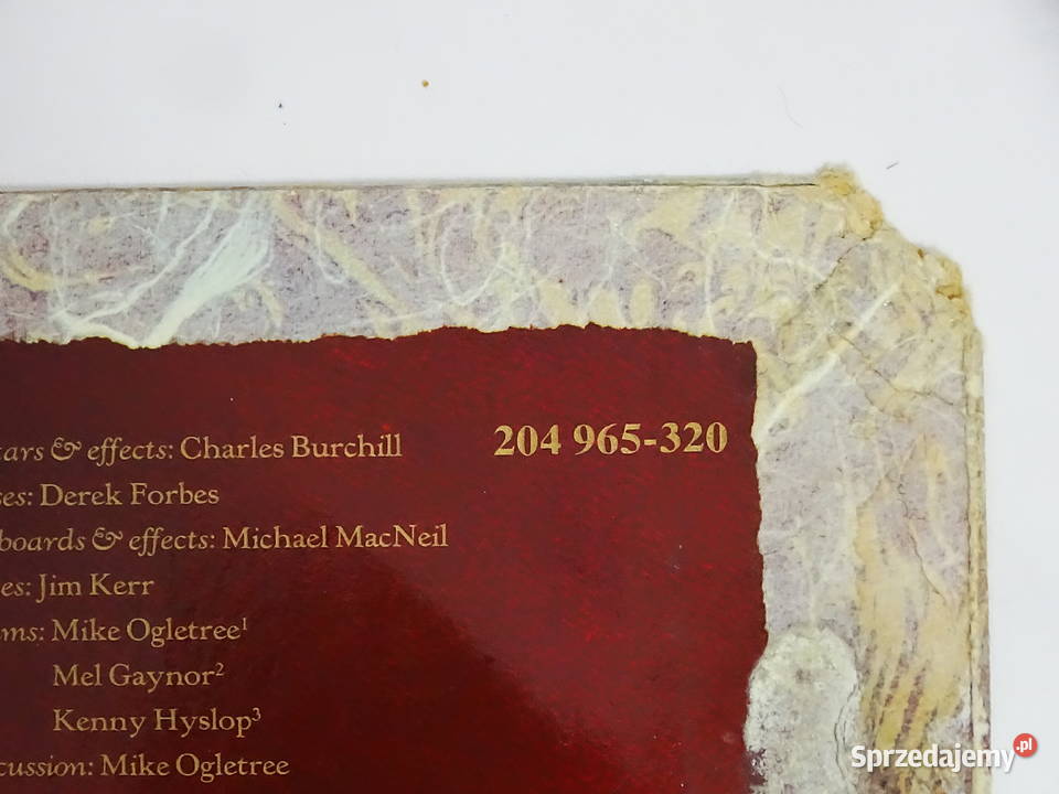 Simple Minds Gold Dream 81828384 Biłgoraj