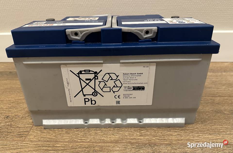 BOSCH S4 010 Akumulator 80Ah 740A 12V Układ elektryczny, zapłon Warszawa