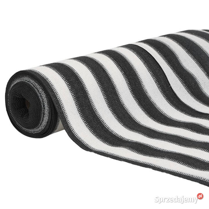 Siatka cieniująca antracytowobiała 15x50 m HDPE mazowieckie Warszawa