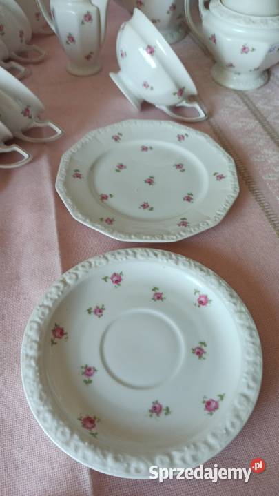 Dzbanek do herbaty Rosenthal Maria Różyczki pomorskie Gdańsk