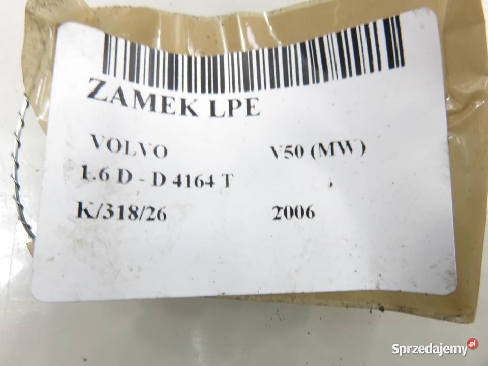 ZAMEK LEWY PRZEDNI VOLVO V50 MW 30753658